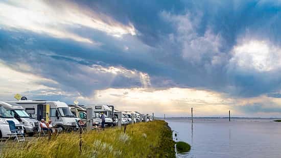 Wohnmobile, Nordsee, Camping, Urlaub