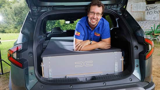 Liegen hinten, Dacia, Duster, Sleep Pack, Camping, Auto