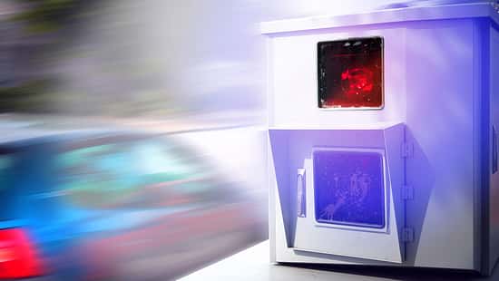 Blitzer, Frankreich, Spanien, Blau, Auto