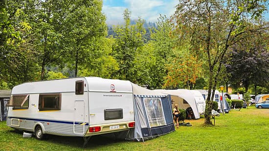 Stellplatz, Schwimmbad Camping Mössler, Parzellen