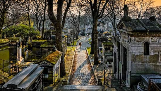 Cimetière Du Père Lachaise A Paris, France