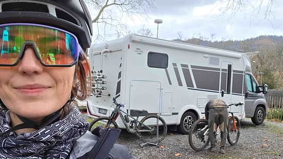 Dauertest, Carado T447, Fahrräder, Selfie