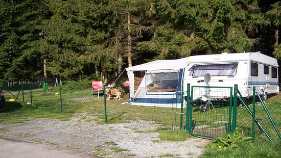 Stellplatz, Camping, Hunde, Zubehör