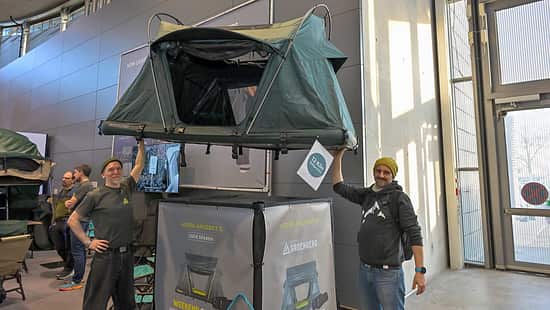 Heben zwei, Dachzelt, Groenberg, Camping, CMT 2026