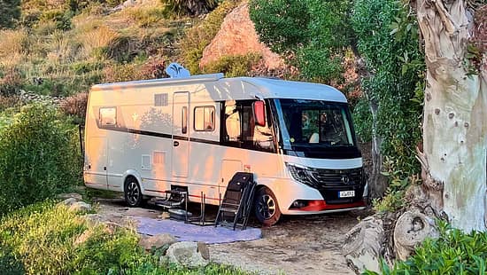Leser auf Tour Tarifa, Camping, Spanien, Wohnmobil