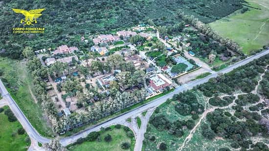 Campingplatz Torre Salinas Muravera Sardinien Italien beschlagnahmt Corpo Forestale