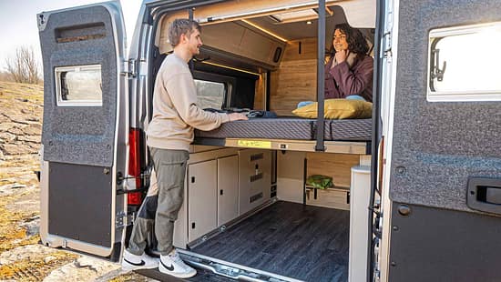 Stauraum, Knaus Boxtime 630 MX, Wohnmobil, Campingbus