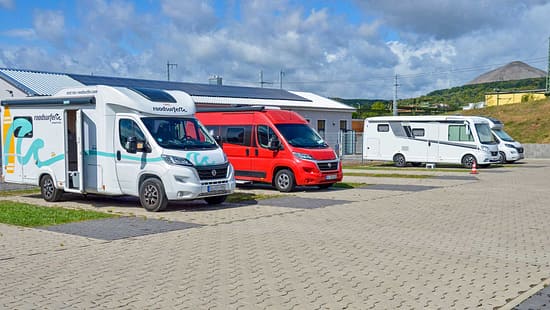 Stellplatz, Wohnmobiloase Sangerhausen, Stellplatz, Thüringen, Rosenstadt