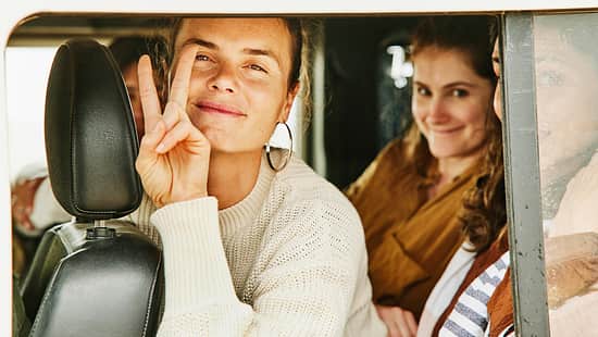 Frauen, Roadtrip, Symbolbild