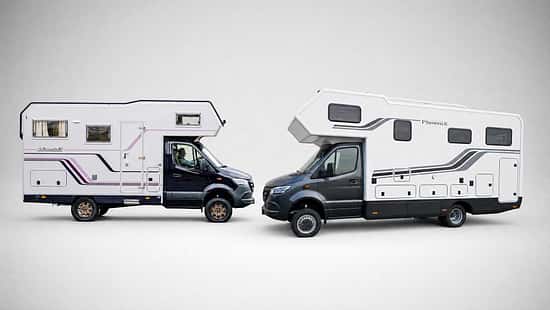 Bimobil LB 365 & Phoenix Star 7200 RSL stehen sich gegenüber