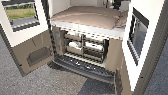 Bürstner Habiton 6.1, Sprinter, Campingbus, Heckbett