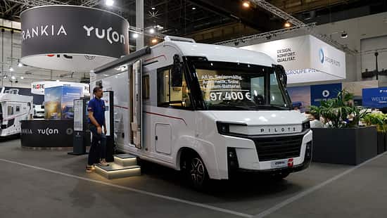 Caravan Salon Pilote Galaxy neue Front