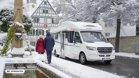 Kabe Royal in winterlicher Landschaft