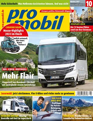 Titel promobil Ausgabe 10/2022