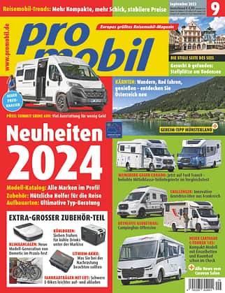 promobil, heft, 09 promobil-Heft 09/23