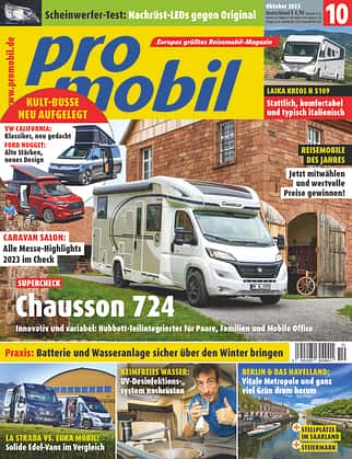 promobil, titelbild, reisemobil,ausgabe 10 promobil, titelbild, reisemobil,ausgabe 10
