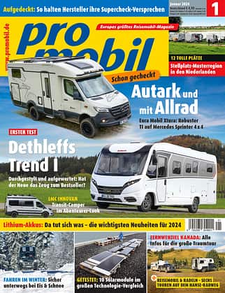 promobil, Hefttitel, Ausgabe 1, 2024