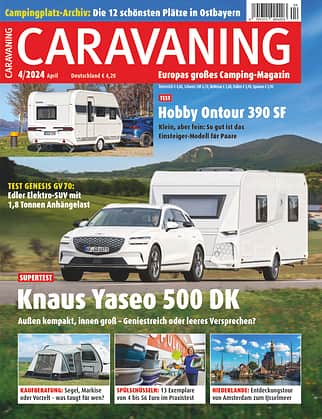 Caravaning, Titelbild, Ausgabe 04, Caravan Caravaning, Titelbild, Ausgabe 04, Caravan