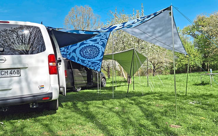 Sonnensegel fr Campervans von Bent und Thule im Vergleich