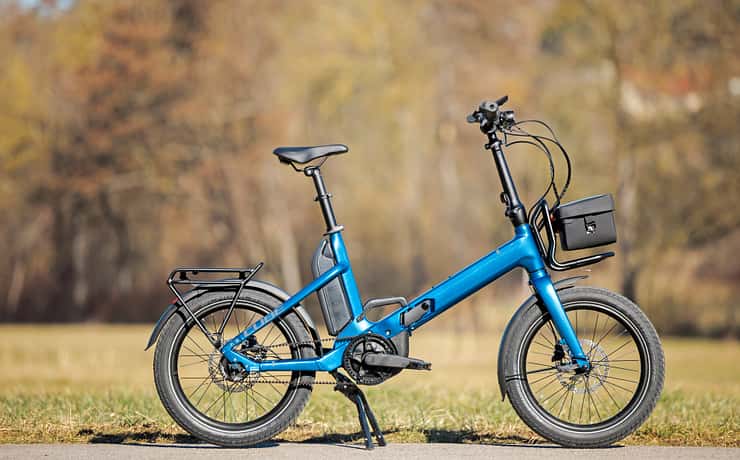 Sechs kompakte E-Klapprder fr Wohnmobil-Reisen im Test