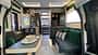 Frankia Next 76 L Einzelbetten-Grundriss mit modernem Interieur