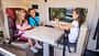 Sitzgruppe fahren, Campingbus, Familie