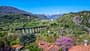 Eisenbahnbrücke, Italien, Toskana, Camping, Urlaub, Wohnmobil