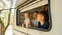 Baby, Reisen, Camping, Kinder, Kinderglück, Campervan, Camping, Caravan-Fenster Kinderglück, Campervan, Camping, Caravan-Fenster