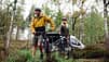 Radfahren im herbstlichen Småland