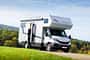 Phoenix Maxi Alkoven, Wohnmobil, Camping, Test Vorderansicht, Phoenix Maxi Alkoven, Wohnmobil, Camping, Test