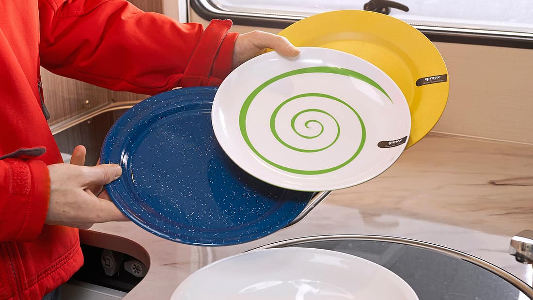 Aus diesen Materialien besteht Campinggeschirr