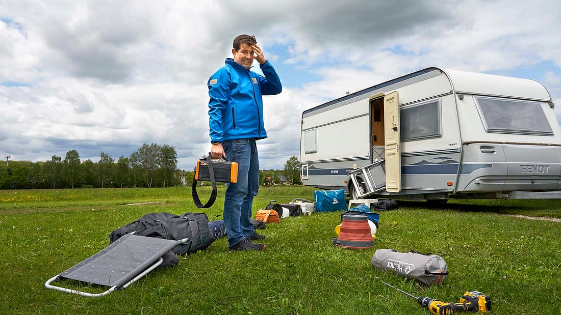 Caravan Resort Gützkow zwischen Usedom und Rügen in der Nähe der Ostsee