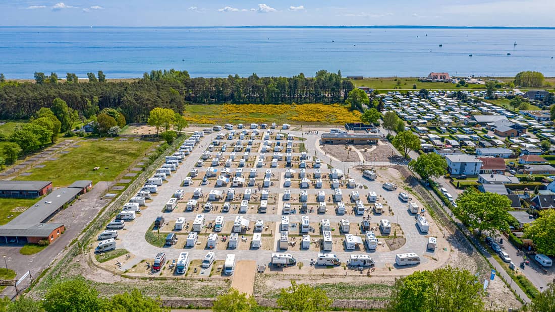 Caravan Resort Gützkow zwischen Usedom und Rügen in der Nähe der Ostsee