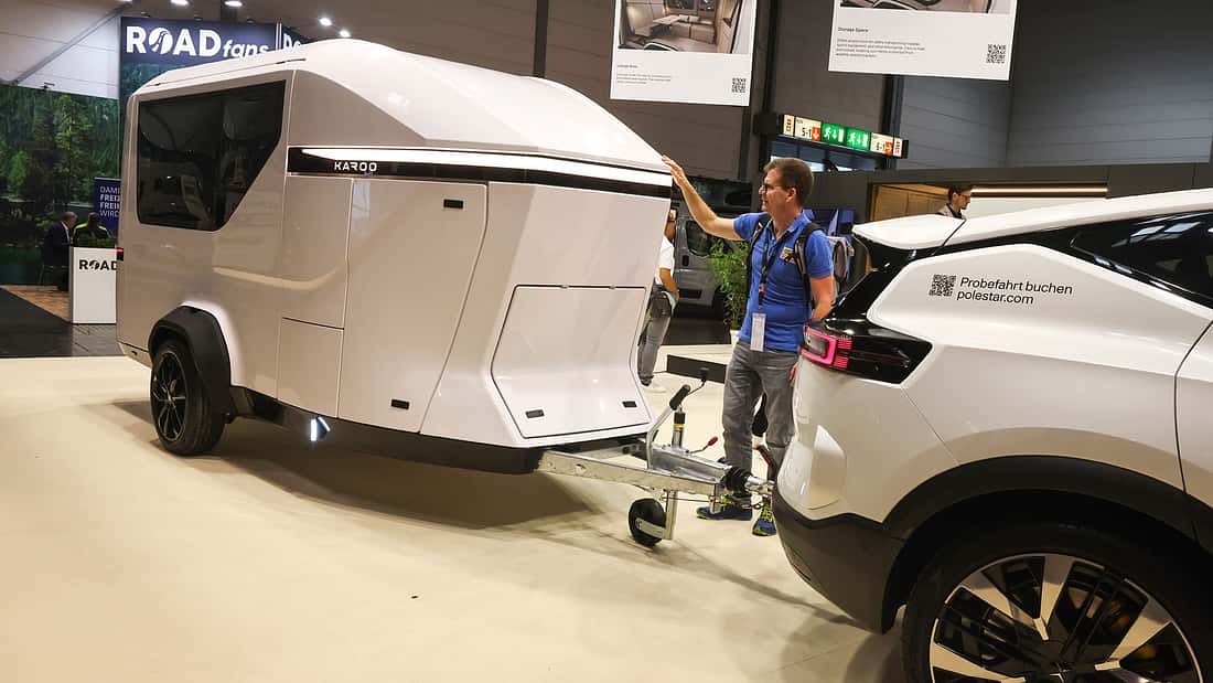 Karoo Adventure: Mit diesem Wohnwagen halten Elektroautos lnger durch