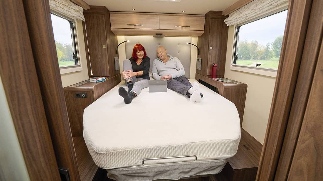 Lesermeinung Schlafkomfort im Wohnmobil: Leser-Tipps fürs Schlafen im Campingurlaub Caravan Resort Gützkow zwischen Usedom und Rügen in der Nähe der Ostsee