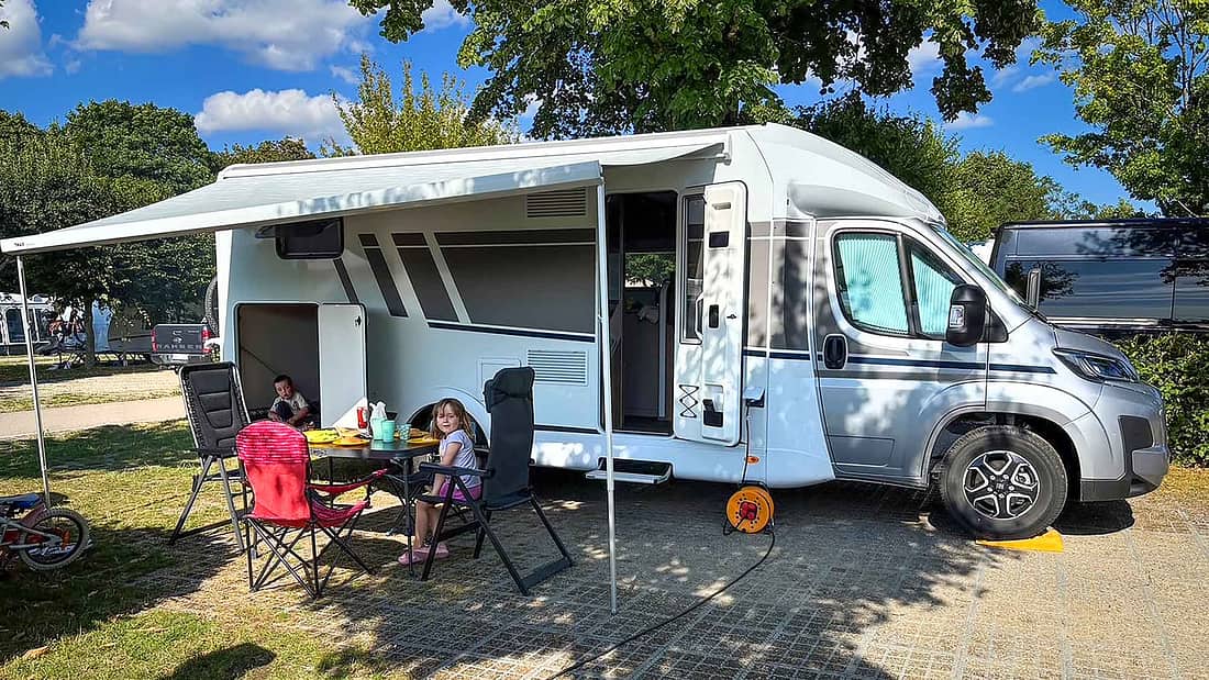 Caravan Resort Gützkow zwischen Usedom und Rügen in der Nähe der Ostsee