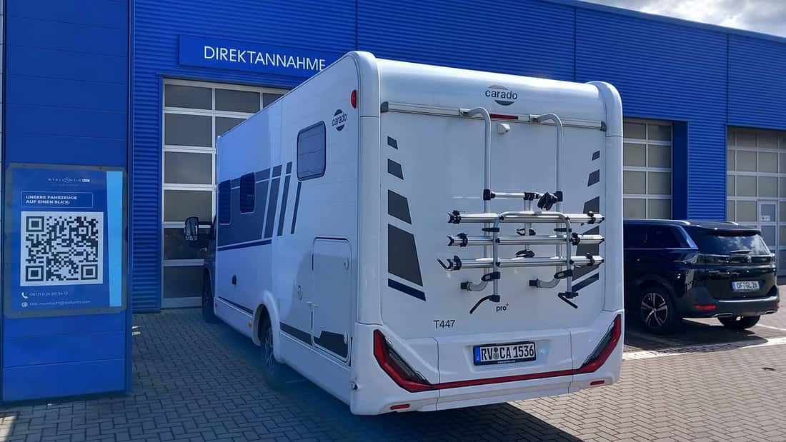 Caravan Resort Gützkow zwischen Usedom und Rügen in der Nähe der Ostsee