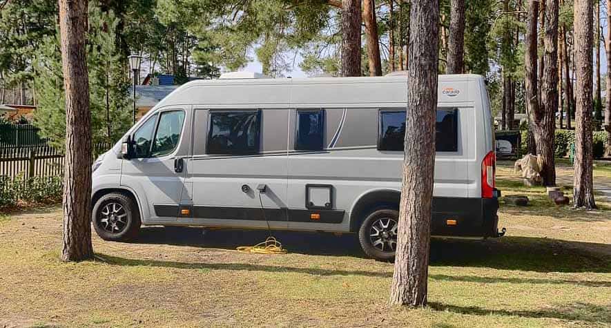 Caravan Resort Gützkow zwischen Usedom und Rügen in der Nähe der Ostsee