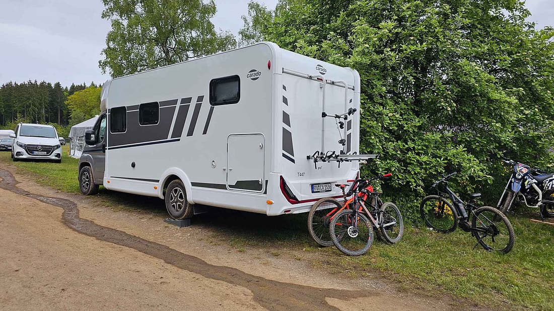 Caravan Resort Gützkow zwischen Usedom und Rügen in der Nähe der Ostsee