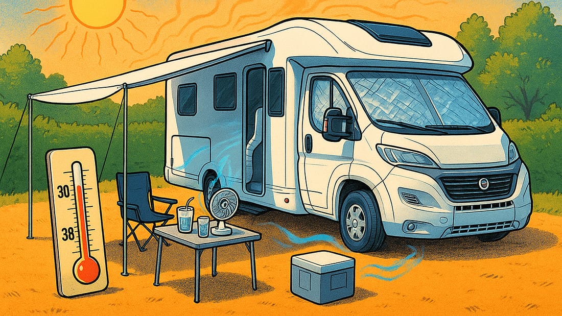 Fritz Berger Deals für heiße Campingtage: Abkühlung fürs Wohnmobil zum Mitnehmen Caravan Resort Gützkow zwischen Usedom und Rügen in der Nähe der Ostsee