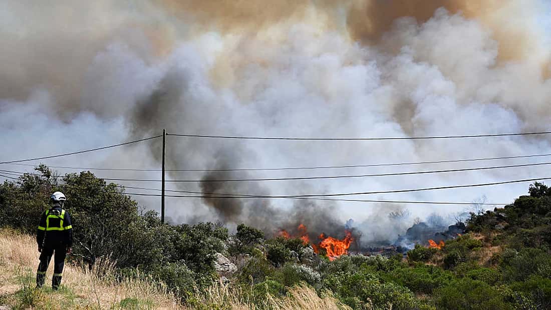 Waldbrände in Frankreich: Le Brasilia schwer getroffen Caravan Resort Gützkow zwischen Usedom und Rügen in der Nähe der Ostsee