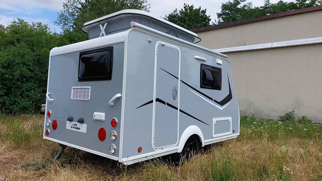 Mini Freestyle (2027) : Multifunktionale Pop-Top-Wohnwagen mit viel Platz Caravan Resort Gützkow zwischen Usedom und Rügen in der Nähe der Ostsee
