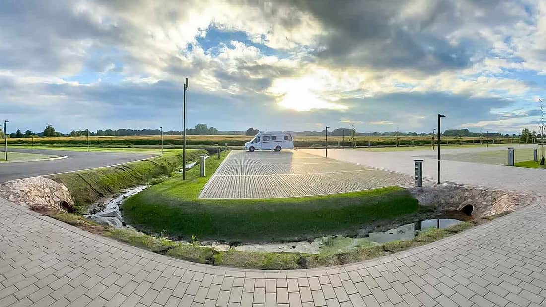 Caravan Resort Gützkow zwischen Usedom und Rügen in der Nähe der Ostsee