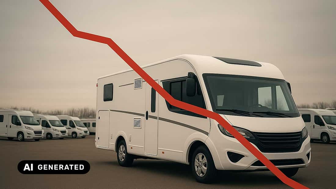 Neuzulassungen von Freizeitfahrzeugen 2026: Wohnmobile und Wohnwagen weiter im Minus Caravan Resort Gützkow zwischen Usedom und Rügen in der Nähe der Ostsee