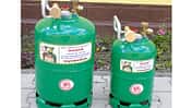 zwei Tankflaschen