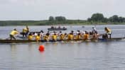 Mit derzeit 13 angemeldeten Teams findet am Samstag (19.05.) das traditionelle Drachenboot-Rennen im Camp Havelberge statt.