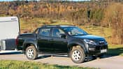 Isuzu D-Max Double Cab mit Wohnwagen