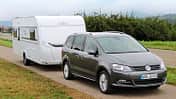 Sharan und Tiguan als Zugwagen