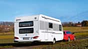 Supertest - Knaus Sport 500 FDK, Hinteransicht