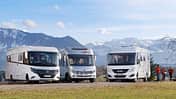 Vergleichstest Carthago Chic E-Line, Hymer B-Klasse SL, N + B Arto 